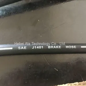 1/8 ''automotive Brake Hose in China 3.2x10.5 Brake Hose SAE J1401 Auto Brake Hose thumbnail-4