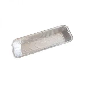 Various Shape Disposable Aluminum Foil Packing Tray Aluminium Foil Container thumbnail-5