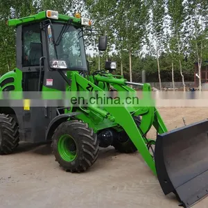 0.6ton 4 Wheel Drive Mini Used Front End Wheel Loader Prices With CE For Sale thumbnail-2