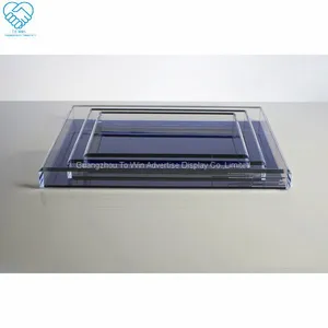 Rectangular Acrylic Large Food Plastic Serving Tray thumbnail-1