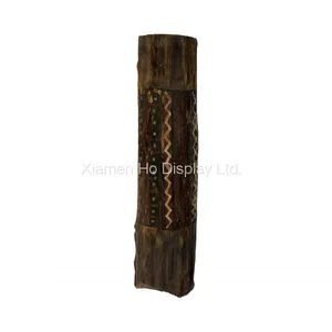 Ho Custom Artificial Garden Ornaments Props Decorative Resin Faux Hollow Tree Stump Window Display Supplier thumbnail-1