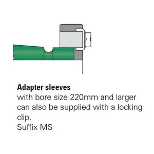 H 3064 H 3064 OH H 3964 H 3164 H 3164 OH H 3264 H 3264 OH, Adapter Sleeve thumbnail-4
