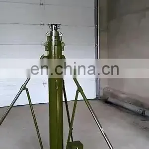 6m to 20m Electro Mechanical Motorized Antenna Telescopic High Mast Mobile Light Tower thumbnail-1