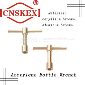 Two Kinds of Acetylene Wrenches: Beryllium Bronze and Aluminum Bronze thumbnail-4