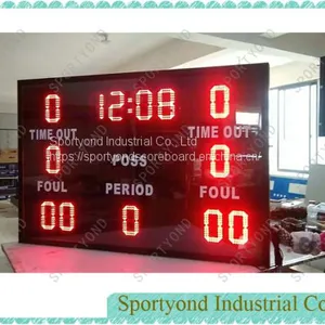 Sports Electronic Digital LED Basketball Scoreboard thumbnail-1