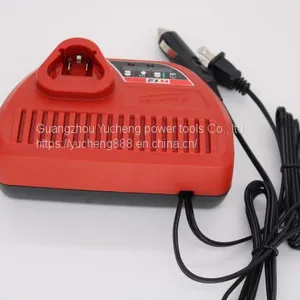 2020 New Product 12V 3.0A LITHIUM ION VEHICLE AND WALL BATTERY CHARGER FOR Milwaukee M12 thumbnail-3