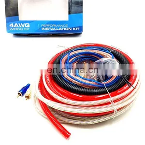High Quality Ground Power Battery Cable 4 ga Car Amp Audio Amplifier Kits thumbnail-3