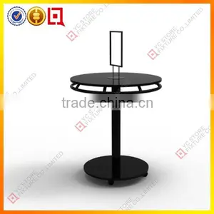 Fashion New Design Useful Metal Rotating Clothes Plastic Display Stand thumbnail-3