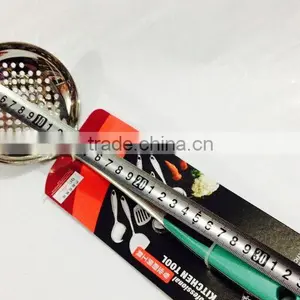 Hanging Type Stainless Steel Strainer High Quality Rimei Antiskid Hand Handle thumbnail-2