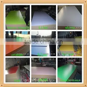 JIDA 8mm Mdf Board / White Melamine Board / Wholesale Mdf Wood thumbnail-1