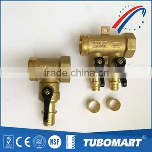 Free Sample Factory OEM Brazil Style Aluminum Handle Heating Brass Manifold With Valve thumbnail-3