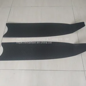 Pure Carbon Fiber Freedive Fins Blade Carbon Free Diving Fins Blade With 3K Twill Weave and Fishing Tail thumbnail-3