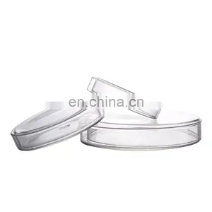 Factory Direct Laboratory Supplies Disposable Sterilized 90*15mm Plastic Petri Dish thumbnail-1