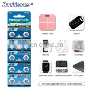 China Supplier 0% hg 1.5V Ag1 Ag3 Ag4 Ag6 Ag7 Ag10 Ag13 Alkaline Button Cell for 10pcs Alkaline Coin Cell Battery LR41 192 392A thumbnail-4