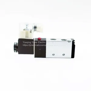 1/4 Inch 3 Way 220V Normally Closed Direct Acting Pneumatic Solenoid Valve thumbnail-2