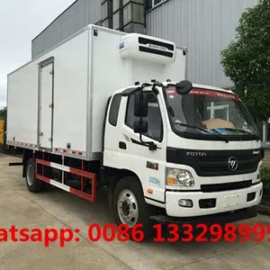 Factory Sale Good Price FOTON AUMARK RHD Cummins Engine 3T-5T Refrigerated Truck for Sale thumbnail-1