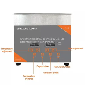 FanYingSonic 4L 180W Ultrasonic Cleaner With Heater Timer Wash Watches Glasses Makeup Brush Jewelry Ring Ultrasound Sonic thumbnail-2
