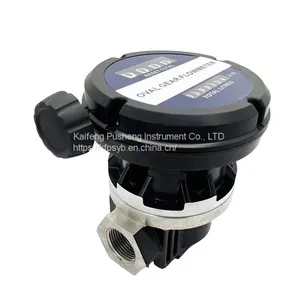 Diesel/kerosene/oil Flowmeter Elliptical Gear Flowmeter Mechanical/electronic Reading Thread Connection thumbnail-2