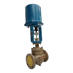 Manufacturer Wholesale Electric Sleeve Control Valve Electric Single Seat Control Valve thumbnail-1