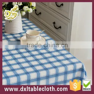 Wholesale PVC Printed Custom Table Cloth Restaurant Decorat by Plaid thumbnail-1