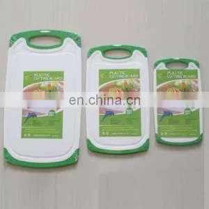 Amazon Hot Sell Kitchen 3Pcs Plastic Chopping Cutting Board Sets thumbnail-1
