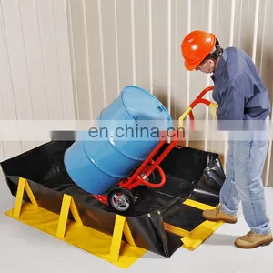 Multipurpose Quick Pvc Oil Spill Containment Berm Unique for Sale thumbnail-1