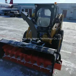Chinese Skid Steer Loader Snow Blower Skid Steer Snow Thrower Exporter thumbnail-2