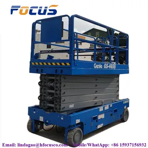 Platform Load Capacity of 350 kg Second-hand/New Genie Self-propelled Scissor Lift GS4047 thumbnail-3