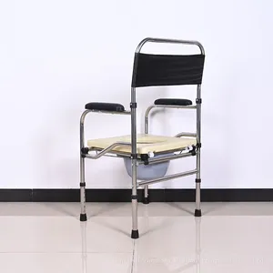 Zhenbang Elderly Toilet Seat, Pregnant Woman's Seat, Elderly Stool, Household Mobile Toilet Seat, Sturdy Seat, Toilet Chair thumbnail-4