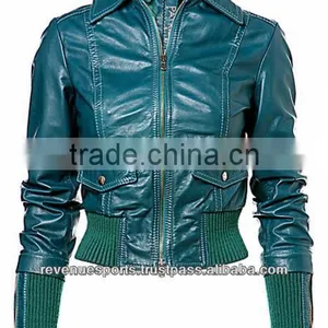 Leather Fashion Jackets/2014 HOT Man's Fashion Guenine Leather Jacket thumbnail-1