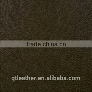Genuine Cow Finished Leather for Shoes Upper,bag ,cap thumbnail-5
