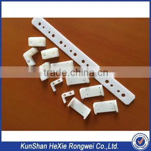 OEM Factory Manufacturer Perforated White Plastic Product Parts thumbnail-6