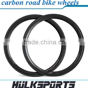 2016 Hot Sale 23mm Width Carbon Road Bicycle Rim 50mm Carbon Tubular Wheel 700C Carbon Road Bike Rims thumbnail-2