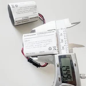 Visonic Powermax Bell Box Battery For MCS-740 Pack of 2 (2pcs 7Ah PACKS) for Visonic Siren MCS-740 SR-740 PG2 PowerMax Bell (ER18505M, 3.6V&7AH Cells) thumbnail-5