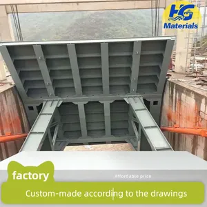 Arc Gate Sewage Treatment Hydropower Station Overflow Dam Discharge Steel Gate Reservoir Hydraulic Arc Gate thumbnail-1