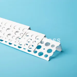 Flexible PVC Corner Bead Vinyl Plastic Casing Corner Bead for Smooth Plaster Application CA78 thumbnail-1