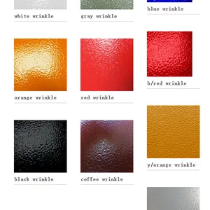 PANTONE COLORS Finish Polyester Powder Paint Electrostatic Powder Coating thumbnail-2