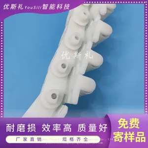 Width 63 and 83 Ball-type Plastic Chain Plate，Turning Toothed Drive Chain，Flexible Chain Conveyor Parts thumbnail-2