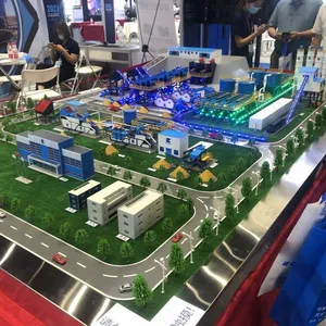 Sand Table Model of Mine Production Line, Specially Used for Tender Exhibition Hall Teaching Display thumbnail-1