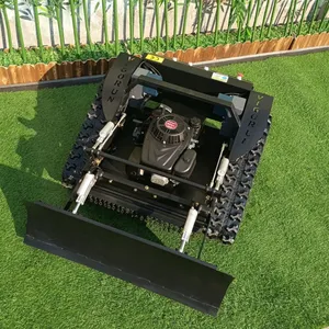 Gasoline Engine Rechargeable Battery Sharp Mowing Blades Lawn Mower Remote Control thumbnail-4