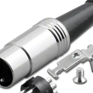 EPT002908SP Connector IEC60130-9 8 Way Male für Domino AX Series / A220 / A320 / A420 Inkjet Coding Printer thumbnail-1