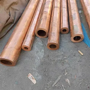 JIS H3300 C1100 Copper Pipe Seamless Pipe for Industrial Fluid Transfer Systems thumbnail-2