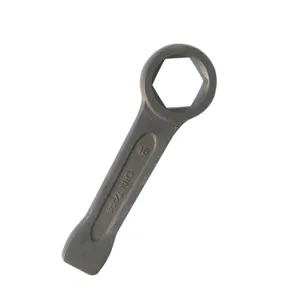 Heavy Duty Striking Hex Wrench, 45# Steel, 22mm Size, 165mm Overall Length, Precision Machined thumbnail-4