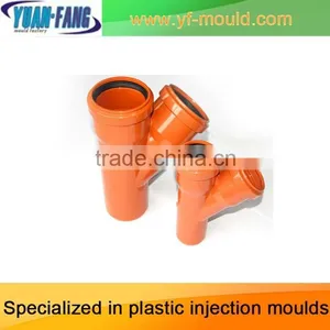 Zhejiang Taizhou Plastic Injection Pipe Fittings Mould/Plastic Pipe Mould /mould Maker thumbnail-1