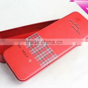 Rectangle Tin Pencil Box Wholesale thumbnail-2