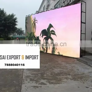 P10 Curved Led Billboards , Full Color Outdoor Advertising Led Display thumbnail-3