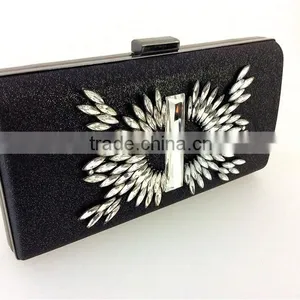 Ladies Pretty Acrylic Diamond Embellished Evening Bag thumbnail-2
