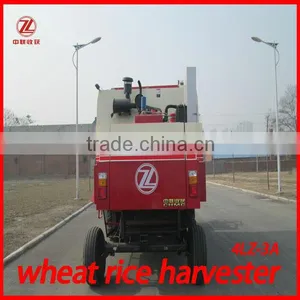 4LZ-3A Rice Wheat Harvester Cutting Wheat thumbnail-6