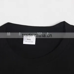 Fashion Cotton Large Size Cheap Men t Shirt, Black O-neck Dry Fit t Shirt Quality Choice thumbnail-2