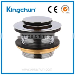 Chrome Plated Bathtub Drain Sink Unclogged thumbnail-1